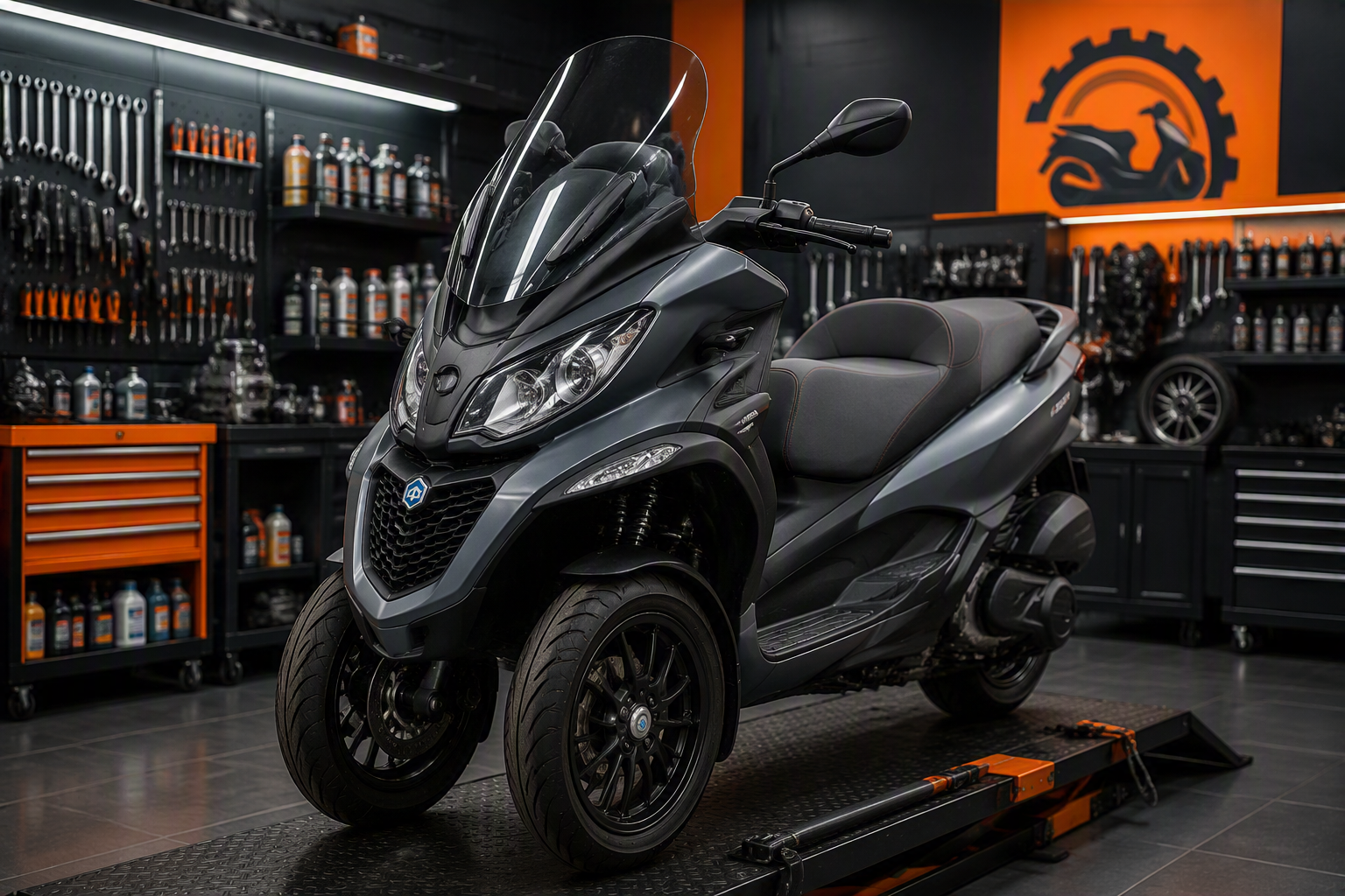 Scooterwerkplaats
